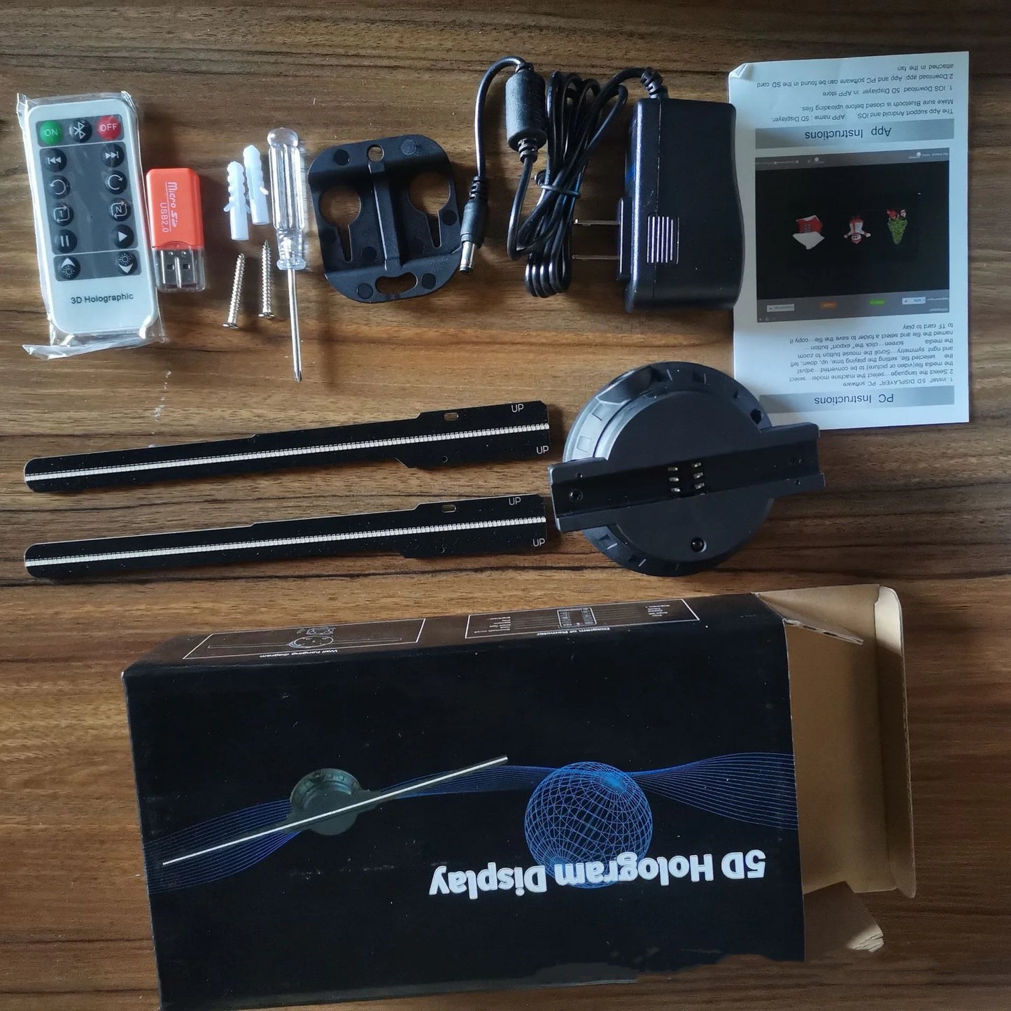 3D Holographic Fan